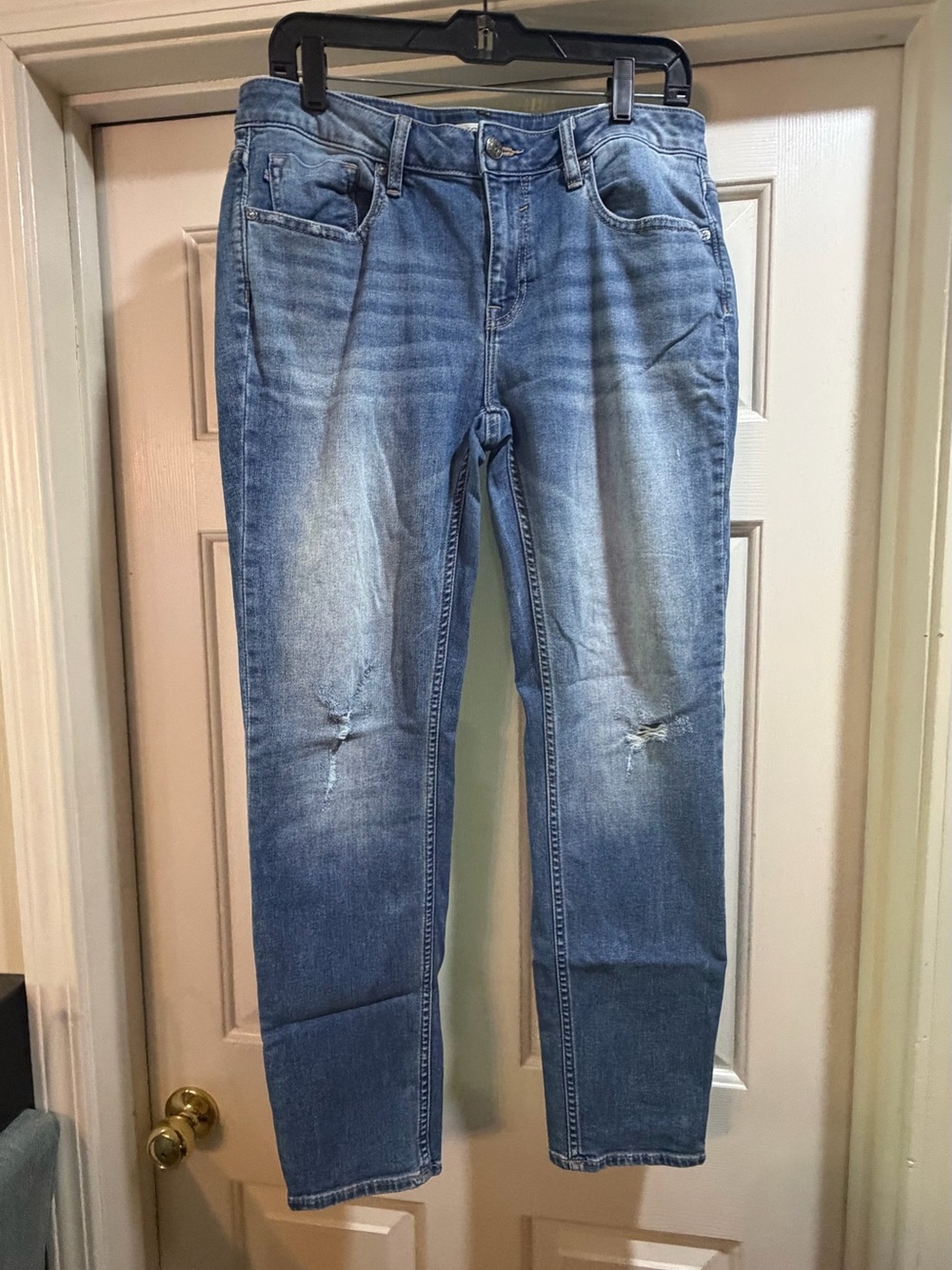 Vigoss Thompson Tomboy Distressed Jeans Size 31 Inseam 29 Hip2Hip 18
